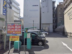 エミナルクリニック福岡天神院周辺駐車場