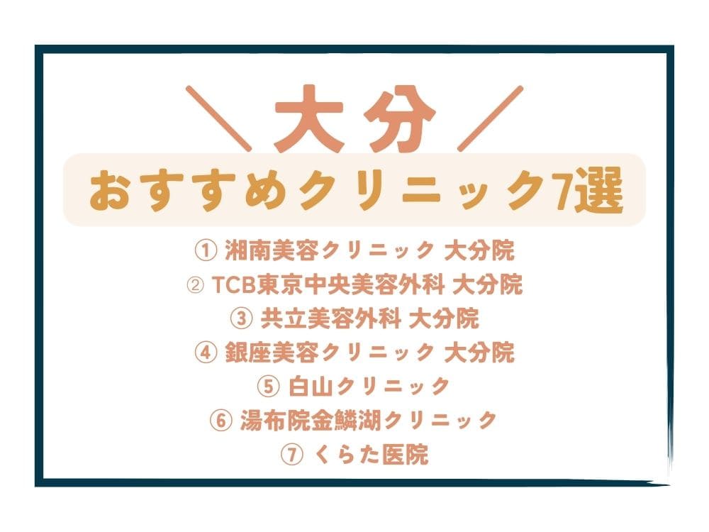 【大分】AGA治療が安い！おすすめクリニック7選