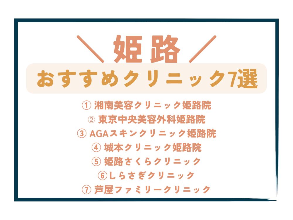 【姫路】AGA治療が安い！おすすめクリニック7選