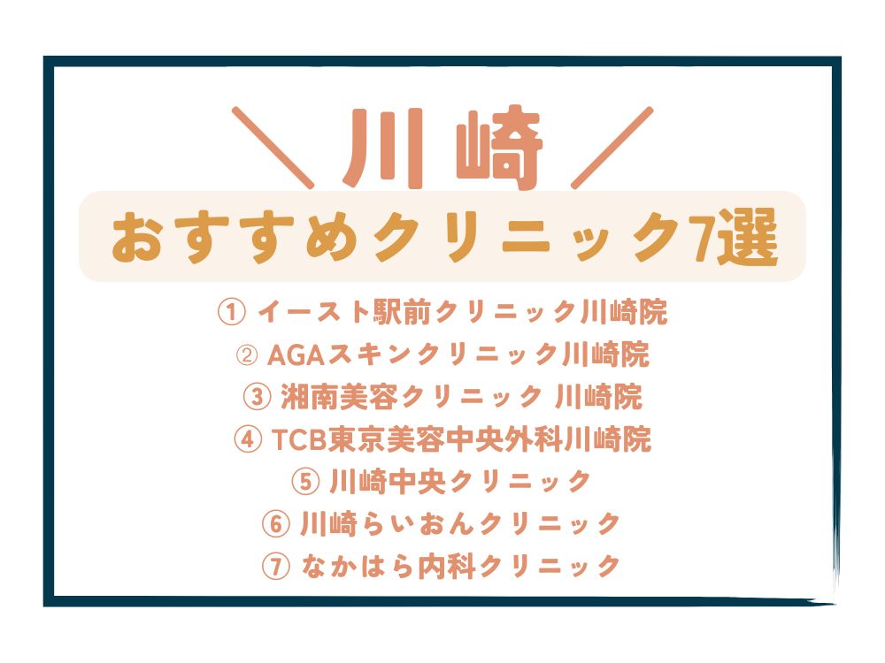 【川崎】AGA治療が安い！おすすめクリニック7選