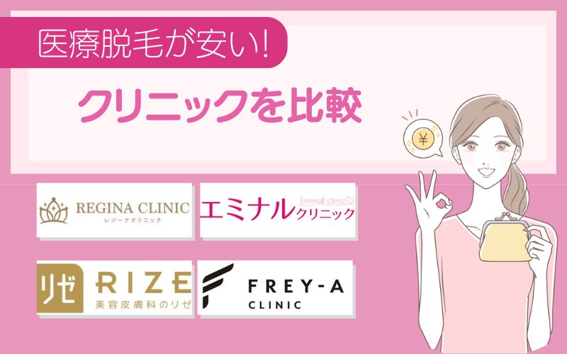 相場と比較して安いクリニックを選ぶ